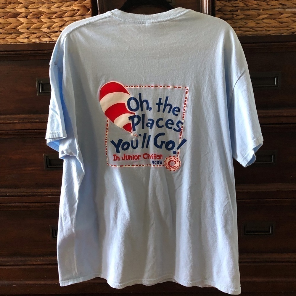 Civitan Blue short sleeve graphic tee in size XL